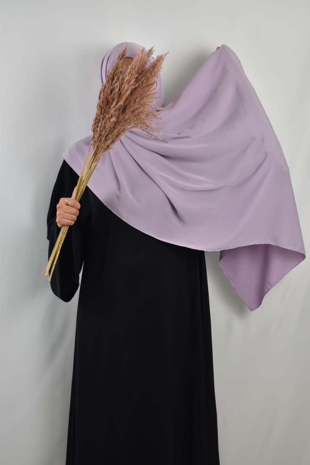 Hijab Soie de Médine Lilas