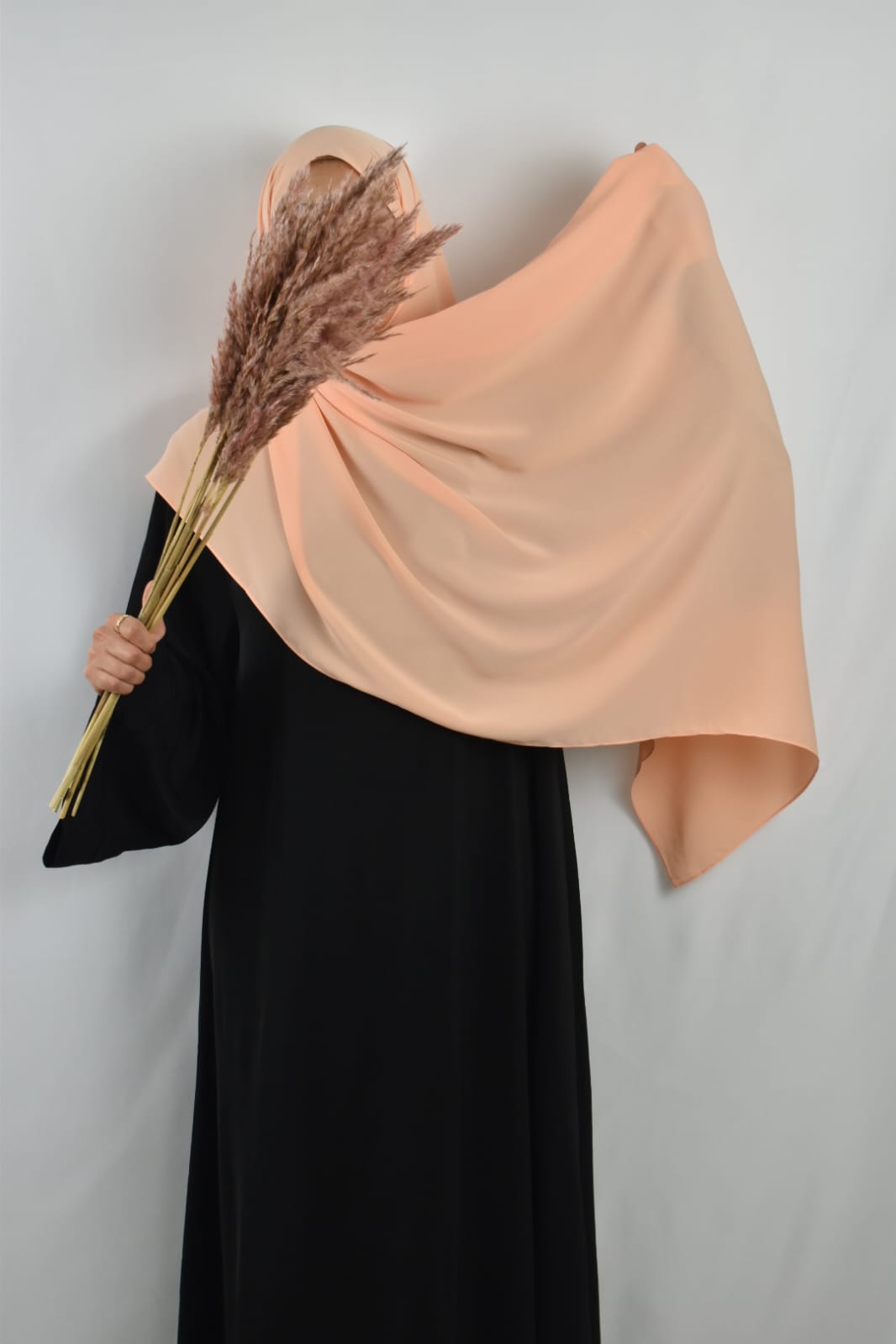 Hijab Soie de Médine Orange