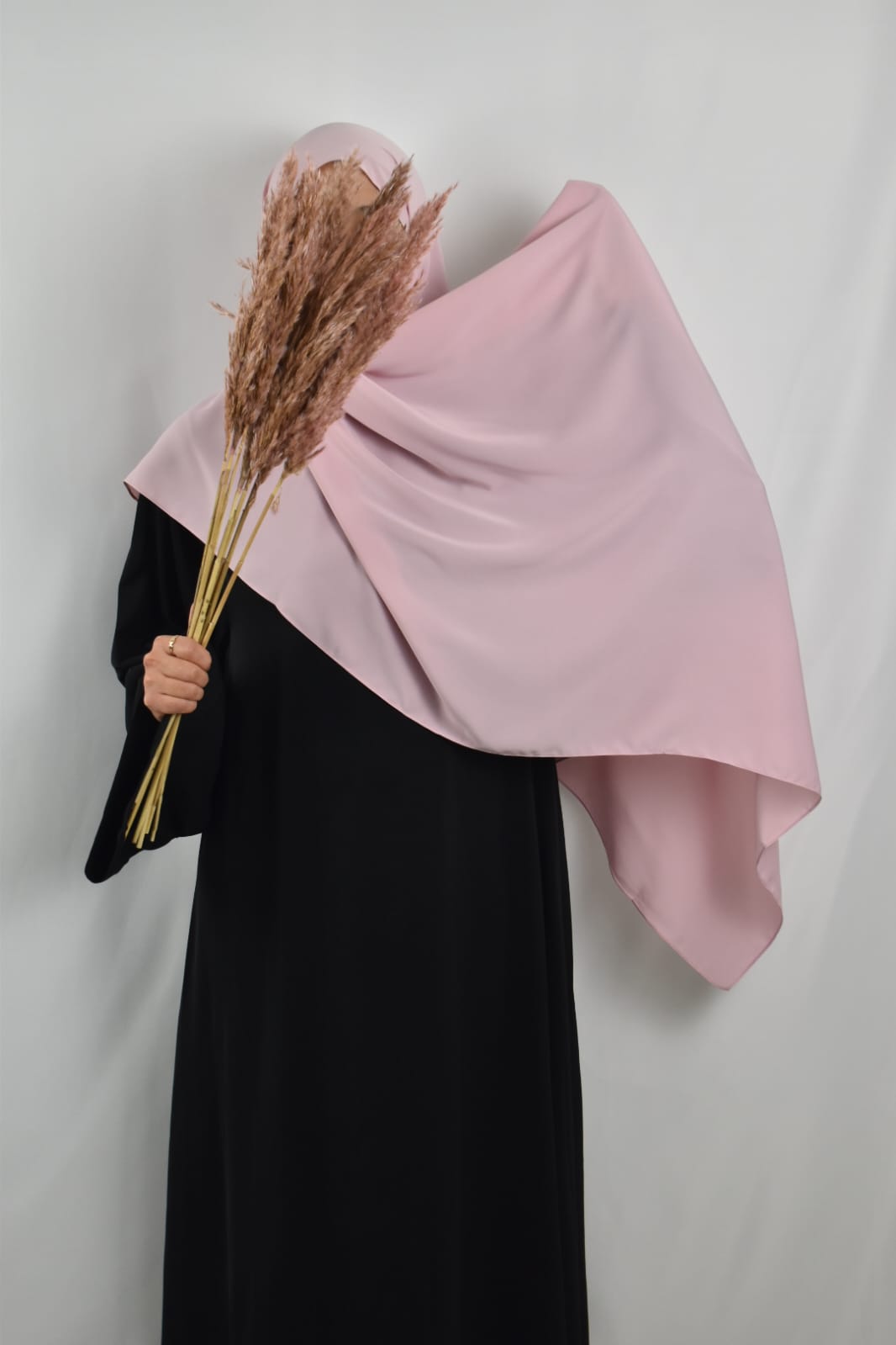 Hijab Soie de Médine Vieux Rose