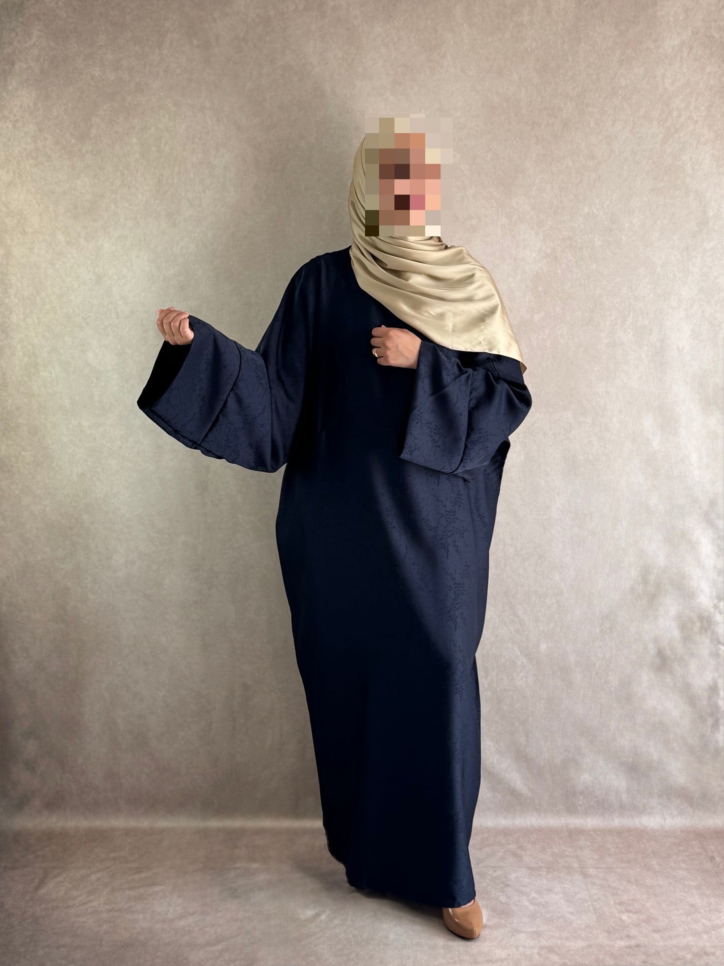 Abaya Mariam Bleu