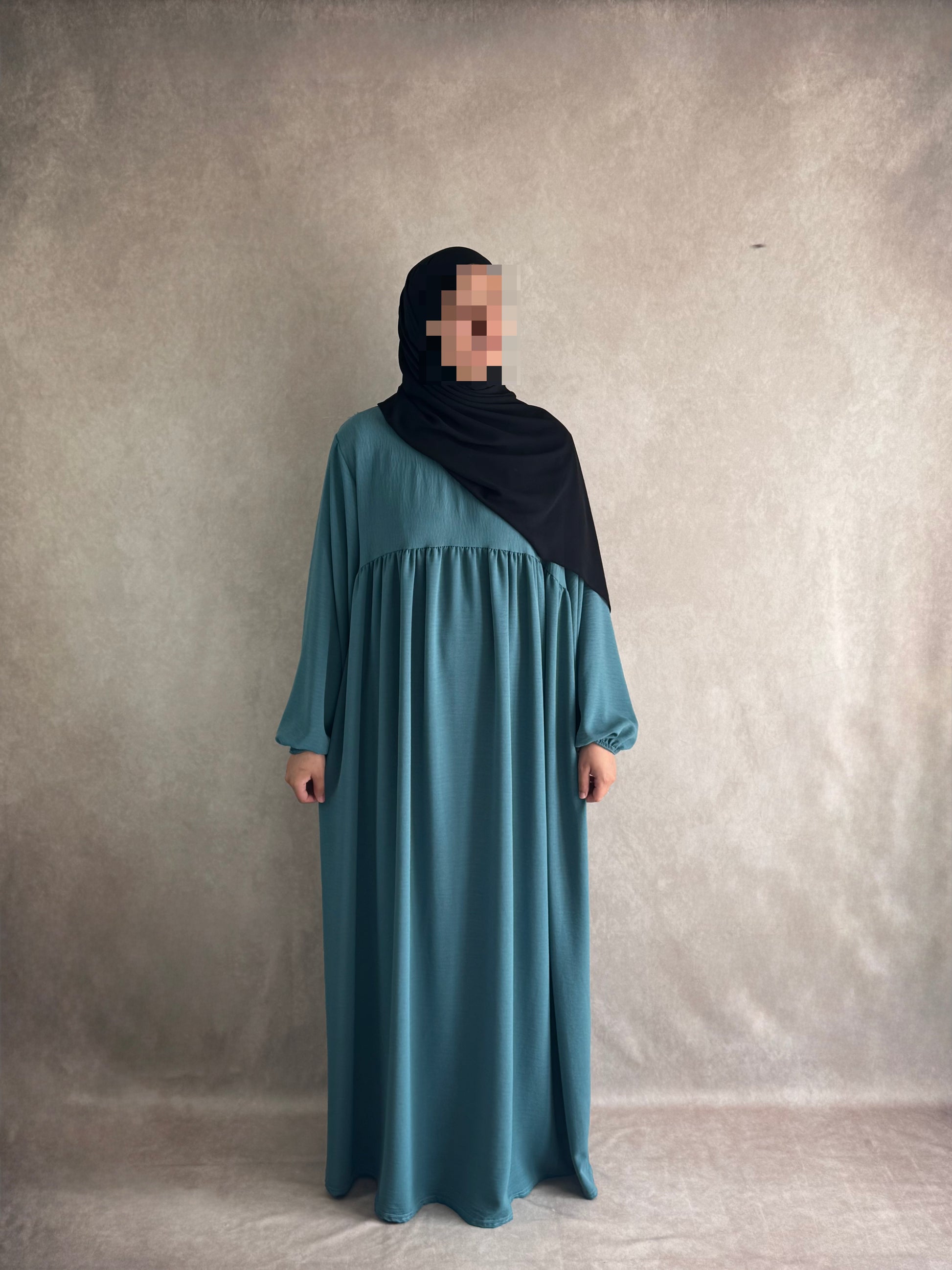 Abaya Jazz Bleu Céleste