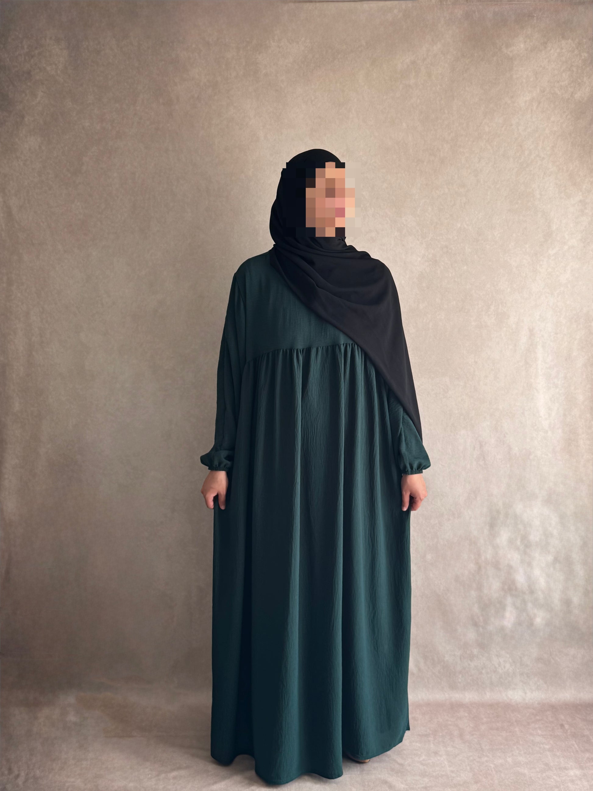 Abaya Jazz Vert Impérial