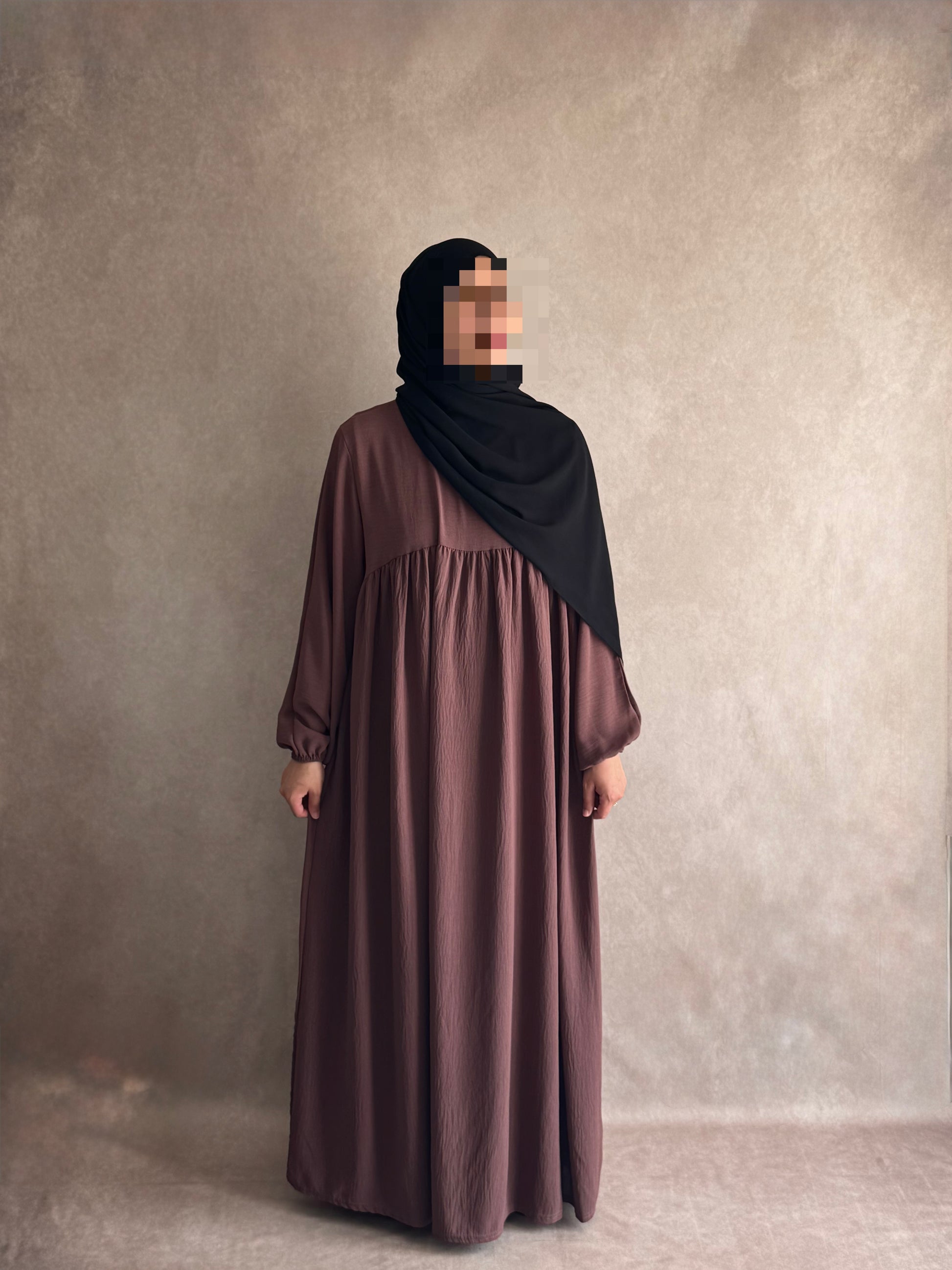 Abaya Jazz Violet Pastel