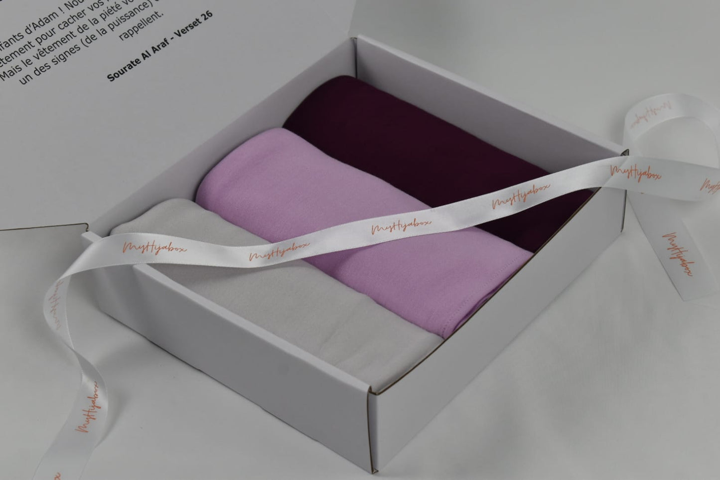 Box Hijabs Jersey Coton x3 Romance