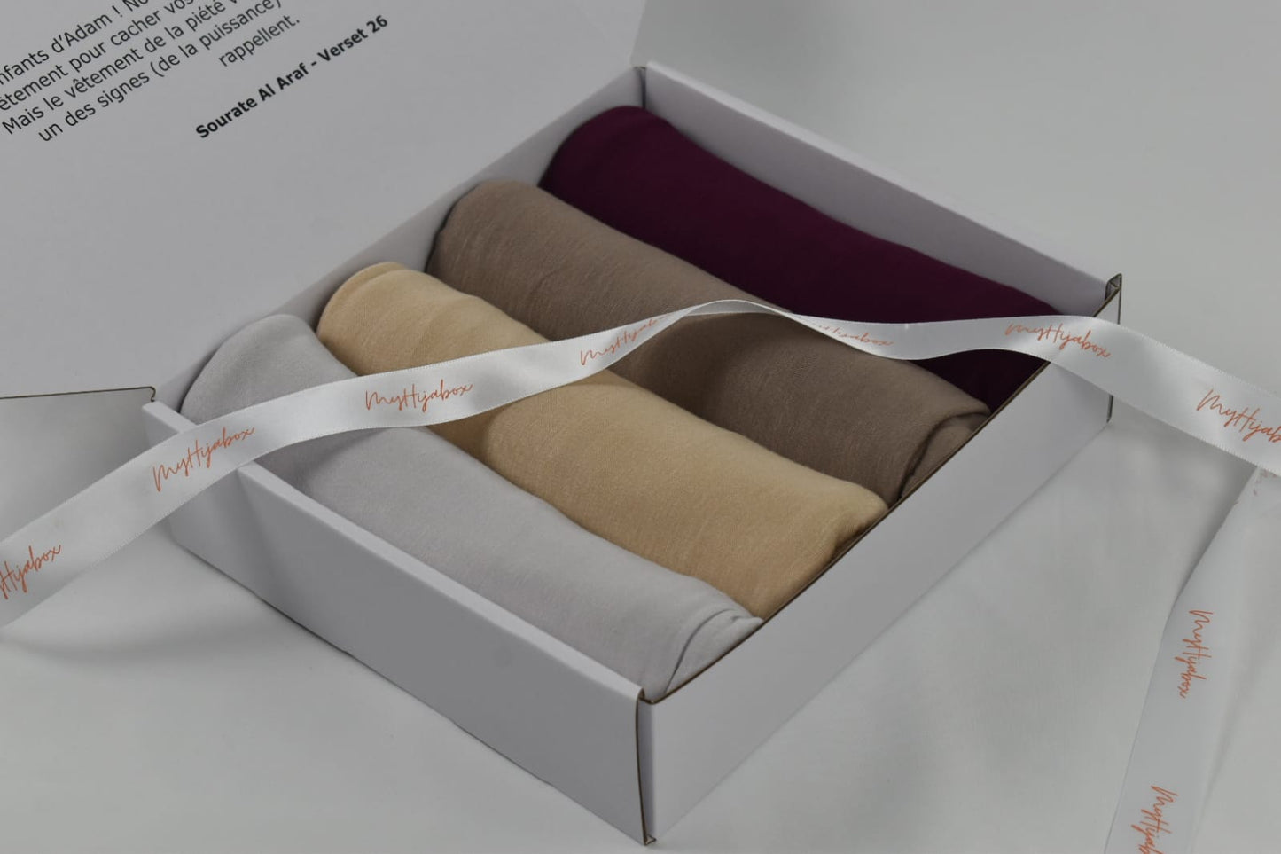 Box Hijabs Jersey Coton x4 Signature