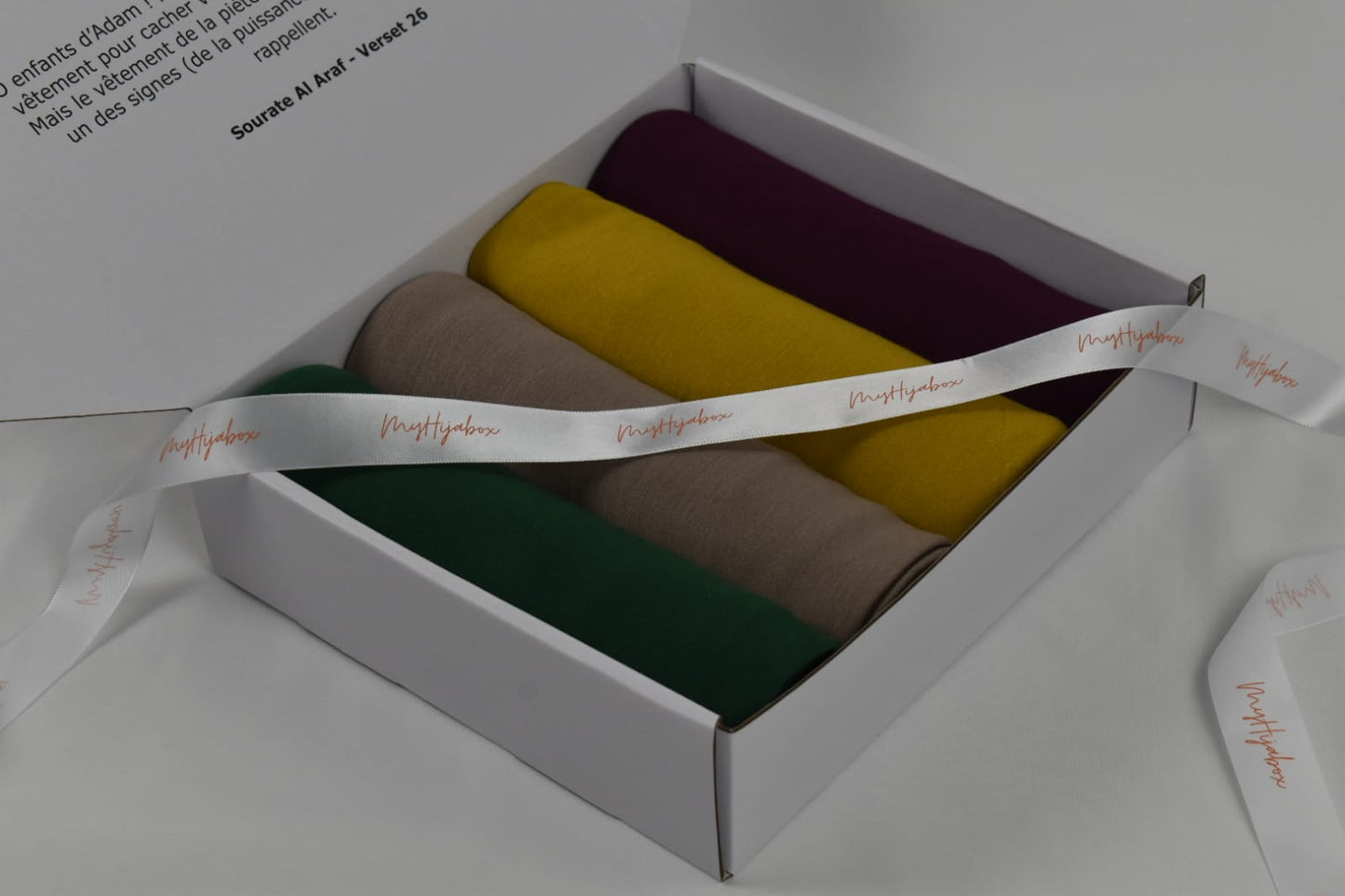 Box Hijabs Jersey Coton x4 Safari
