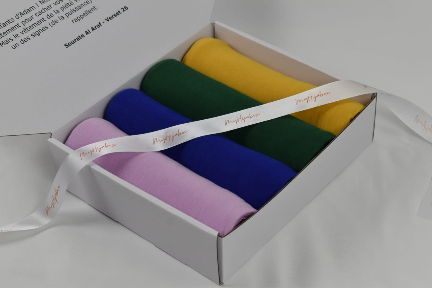 Box Hijabs Jersey Coton x4 Unique