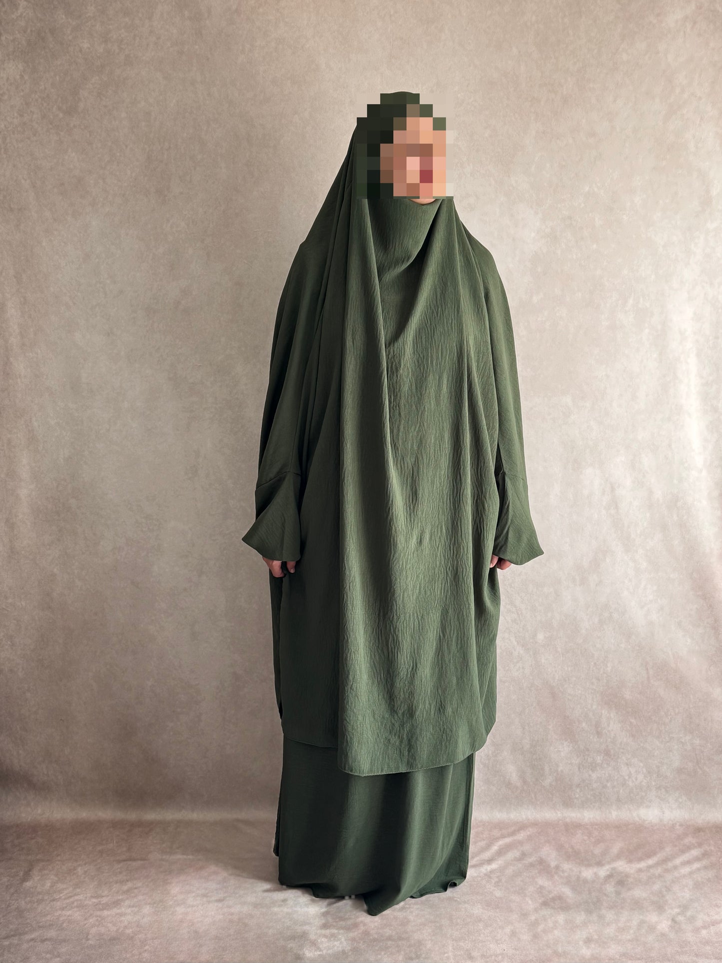 Jilbab Jazz Vert Kaki