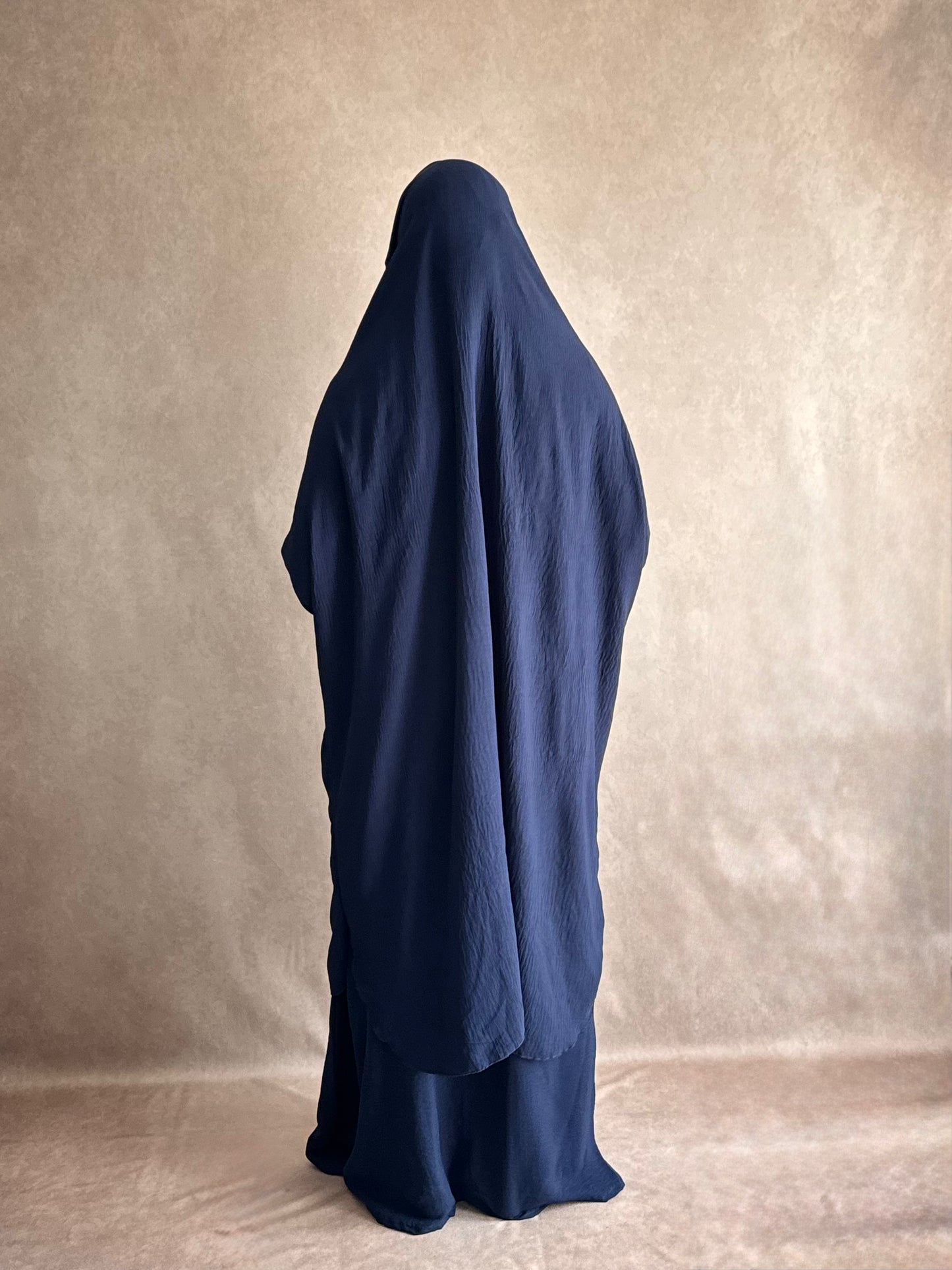 Jilbab Jazz Bleu Nuit