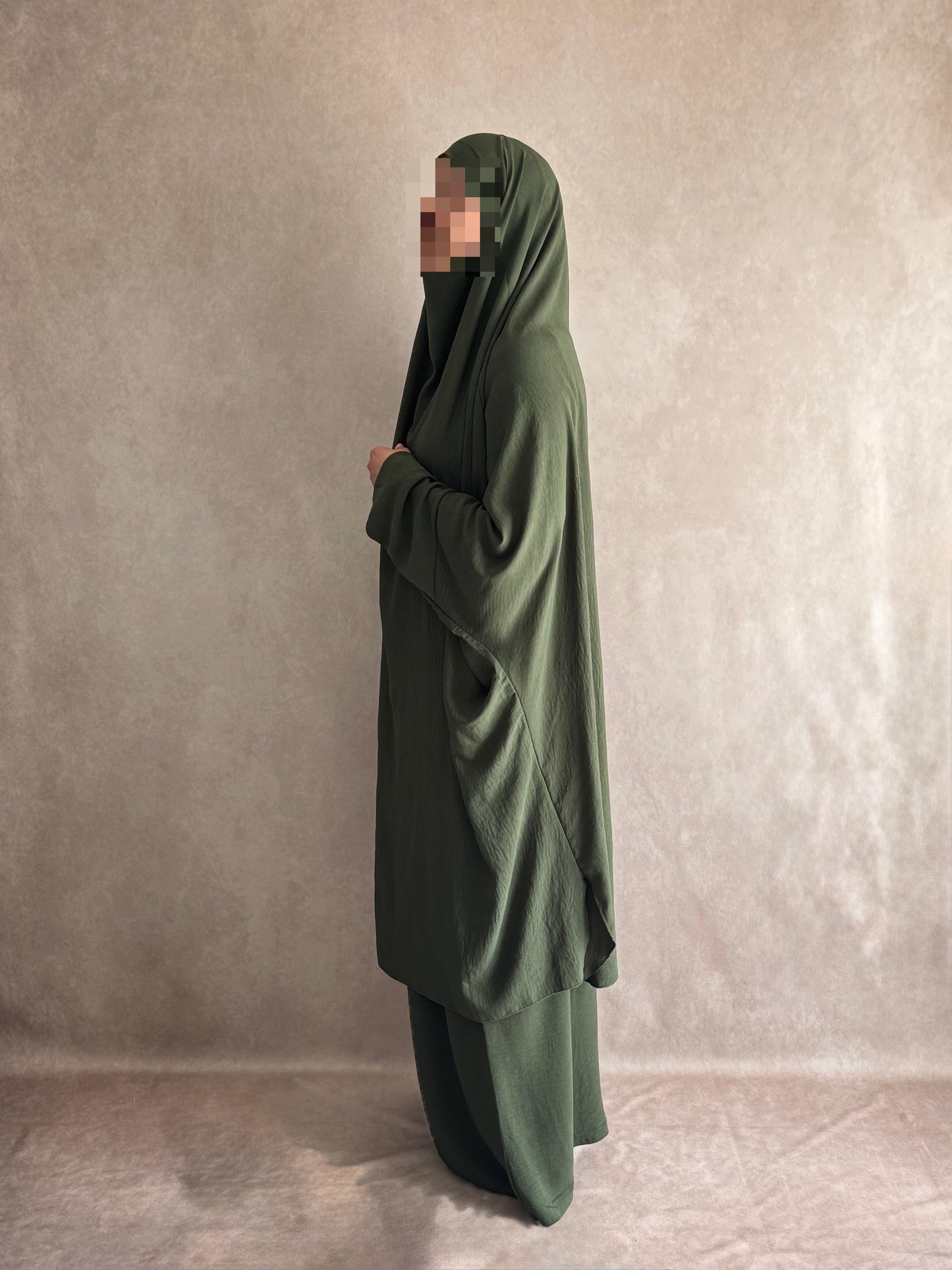 Jilbab Jazz Vert