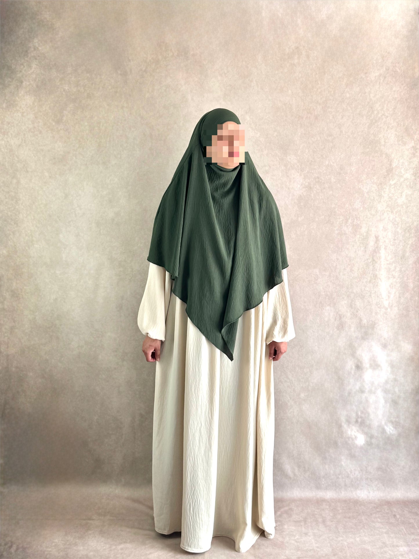 Khimar Jazz Vert Kaki