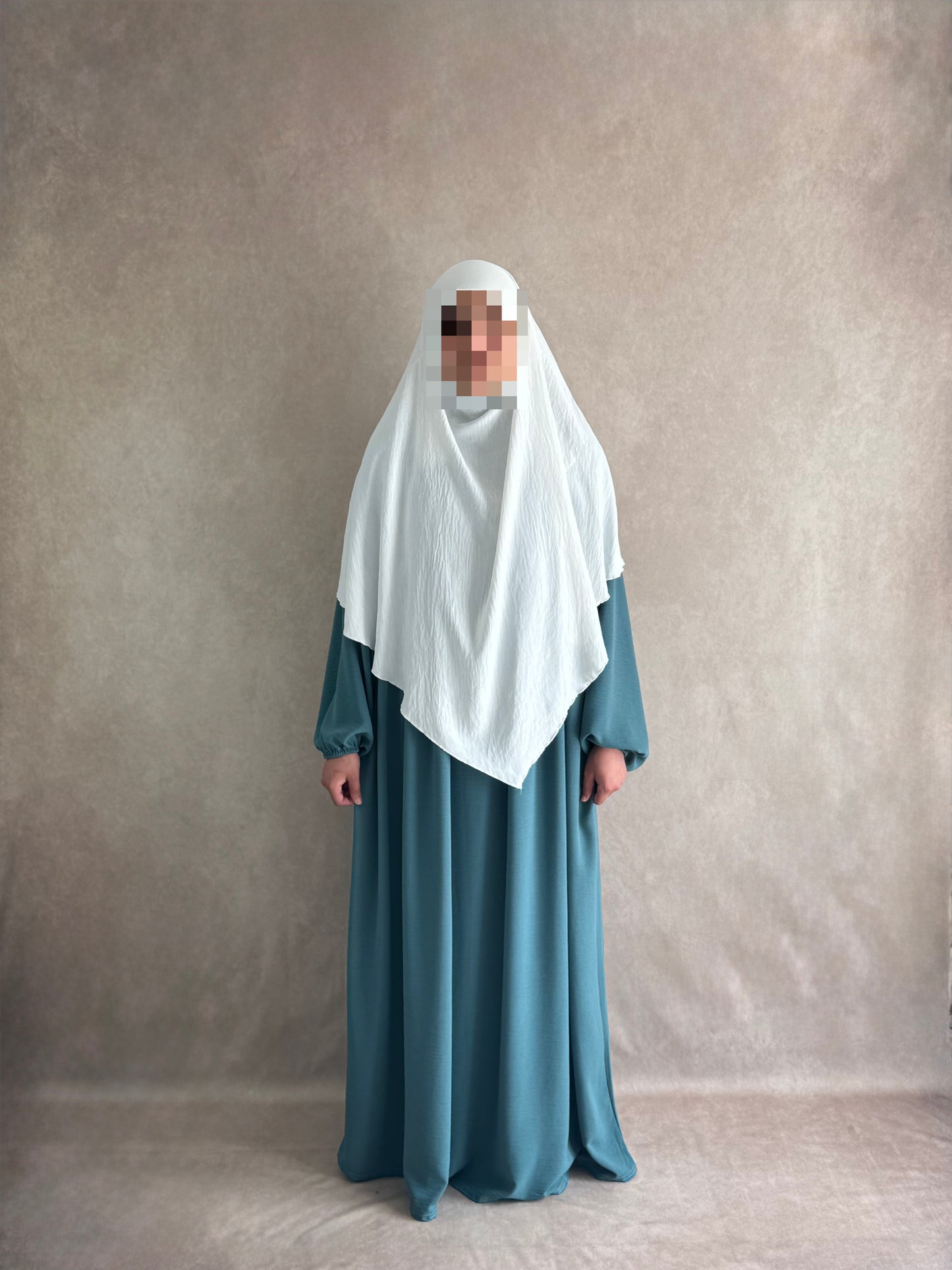 Khimar Jazz Blanc