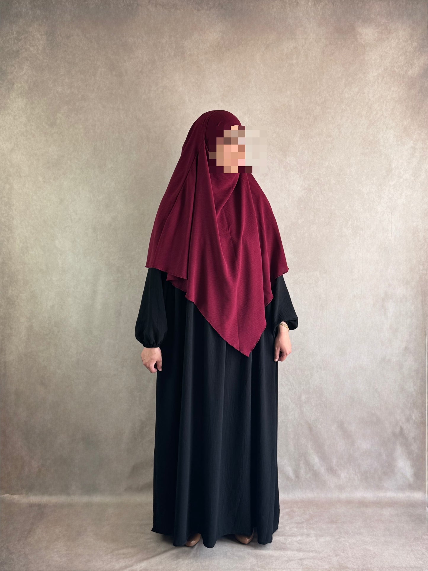 Khimar Jazz Rouge