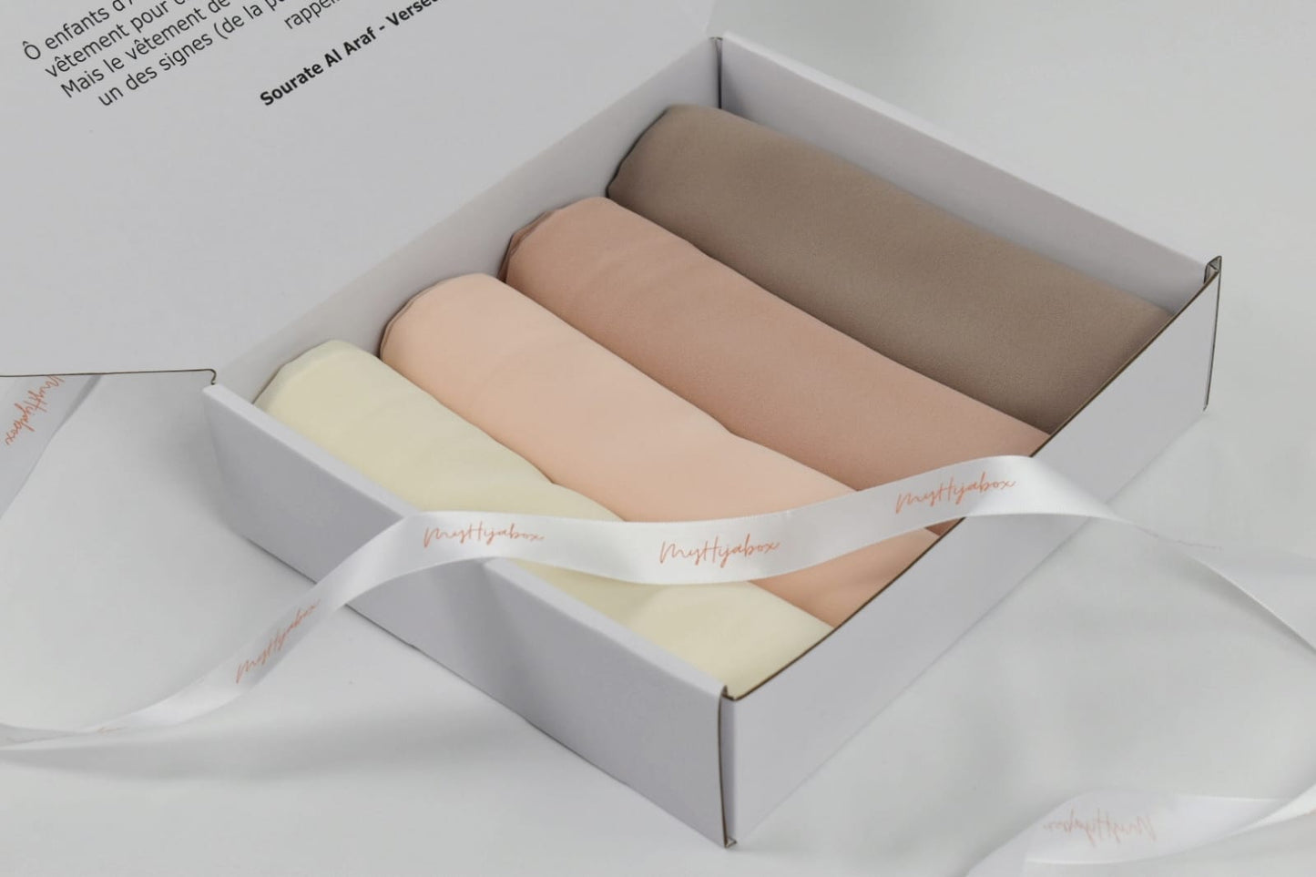 Box Hijabs Mousseline x4 Signature