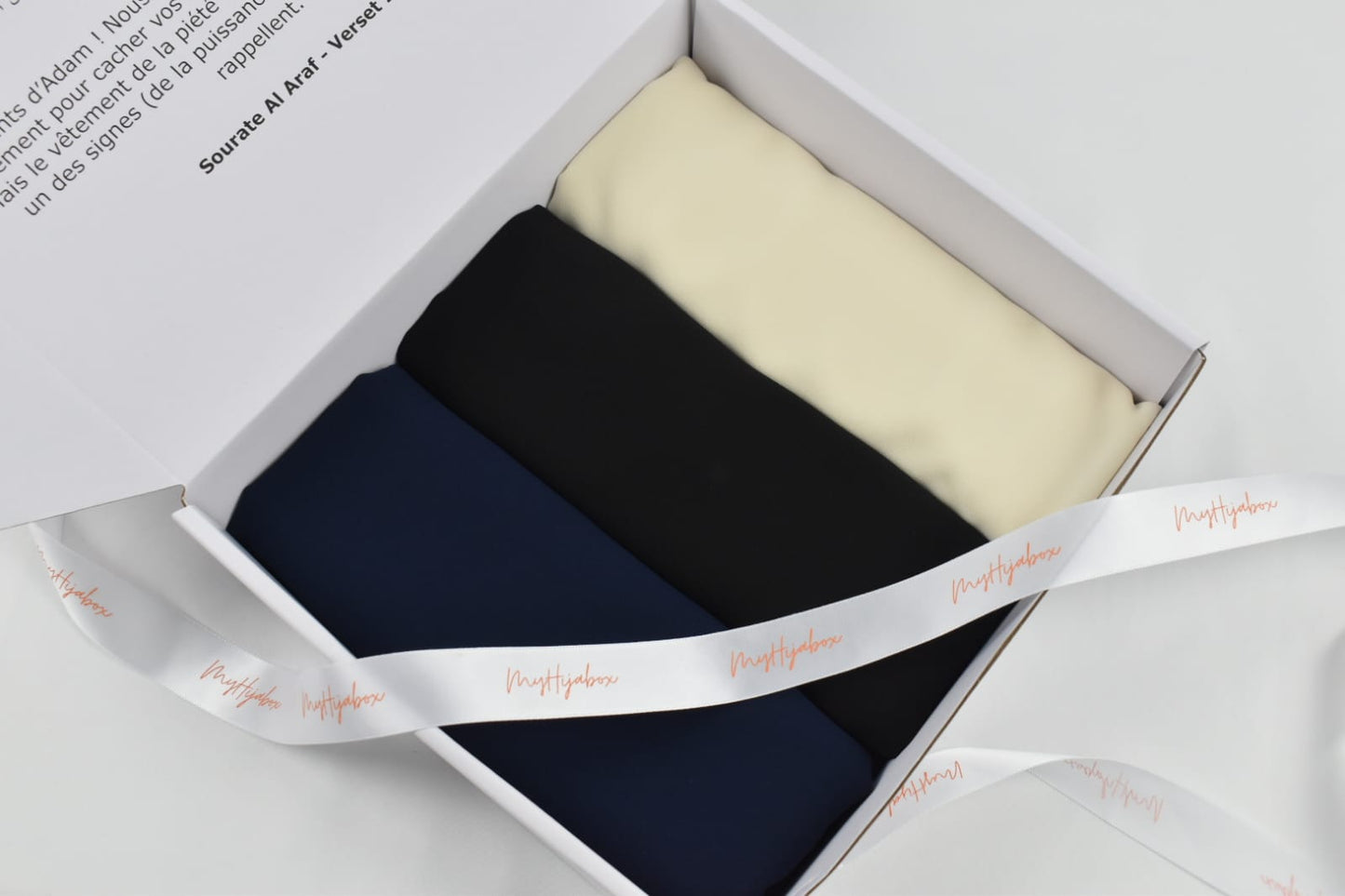 Box Hijabs Mousseline Basic x3