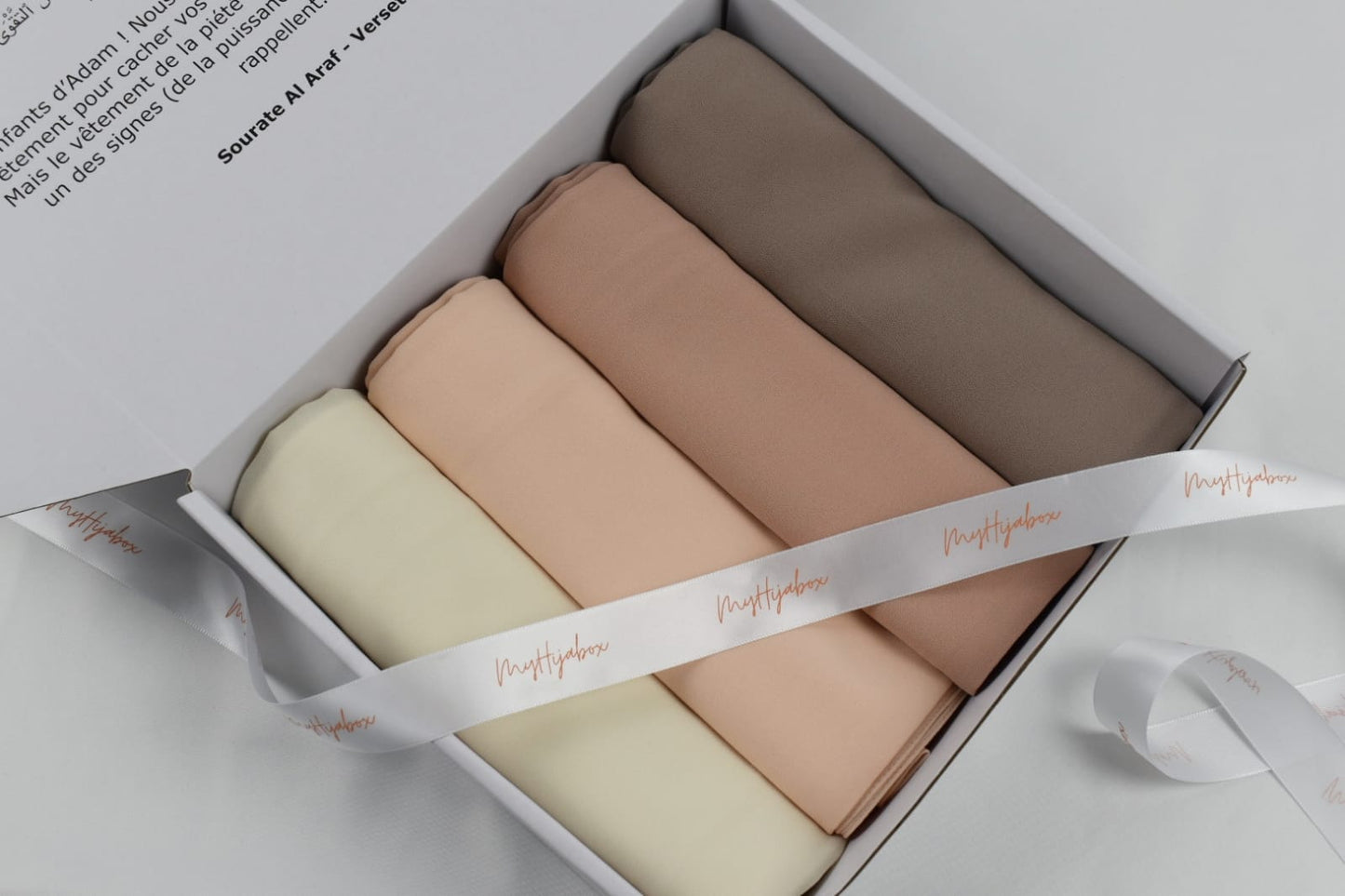 Box Hijabs Mousseline - Signature x4 - Box Mousseline