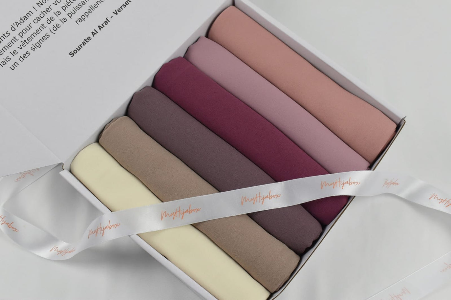 Box Hijabs Mousseline - Summer x6 - Box Mousseline