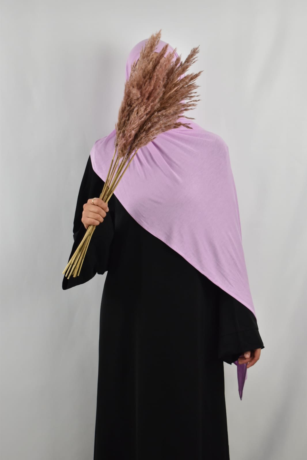 Hijab Jersey Coton Lavande