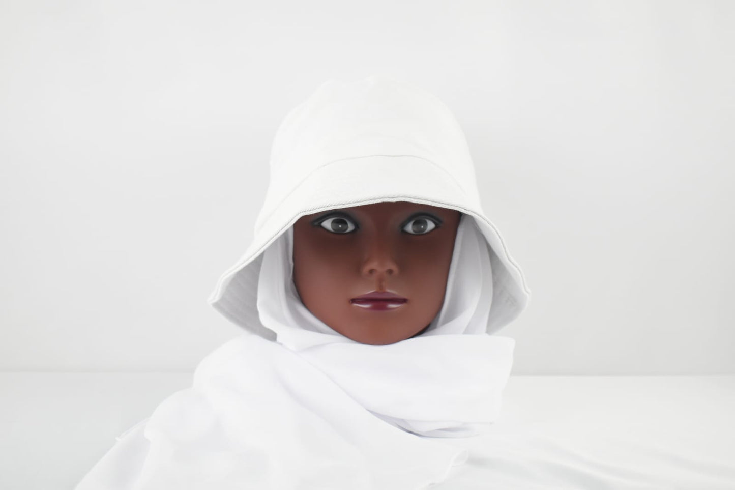 HijaBob Mousseline Blanc