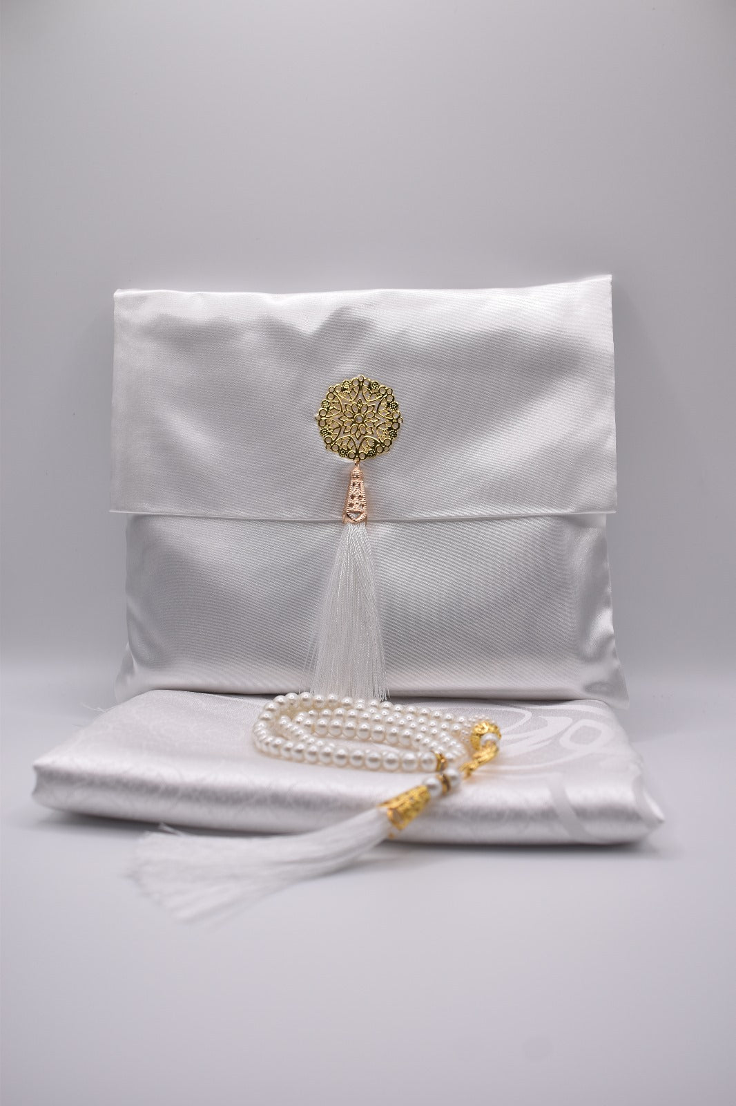 Pochette tapis de prière et chapelet