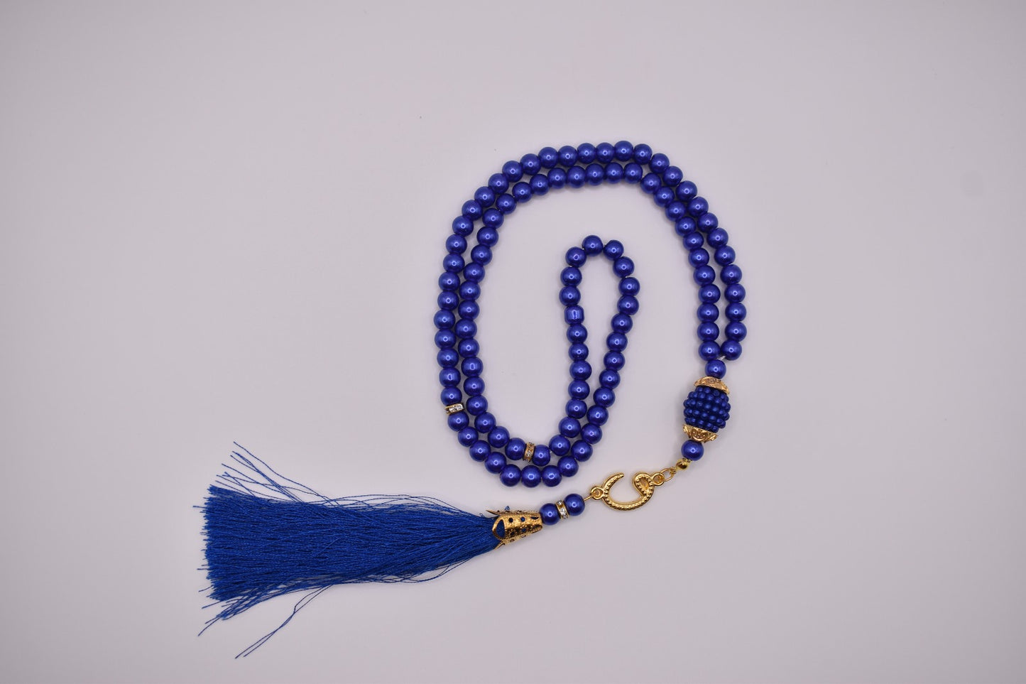 Sebha - Chapelet islamique bleu marine