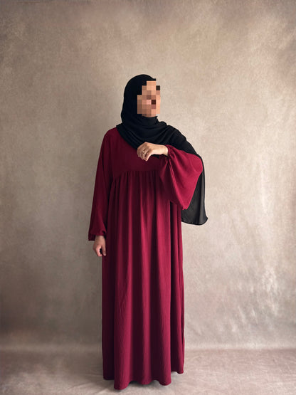 Abaya Jazz Rouge