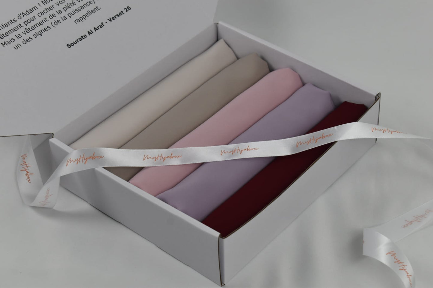 Box Hijabs Soie de Médine x5 Summer
