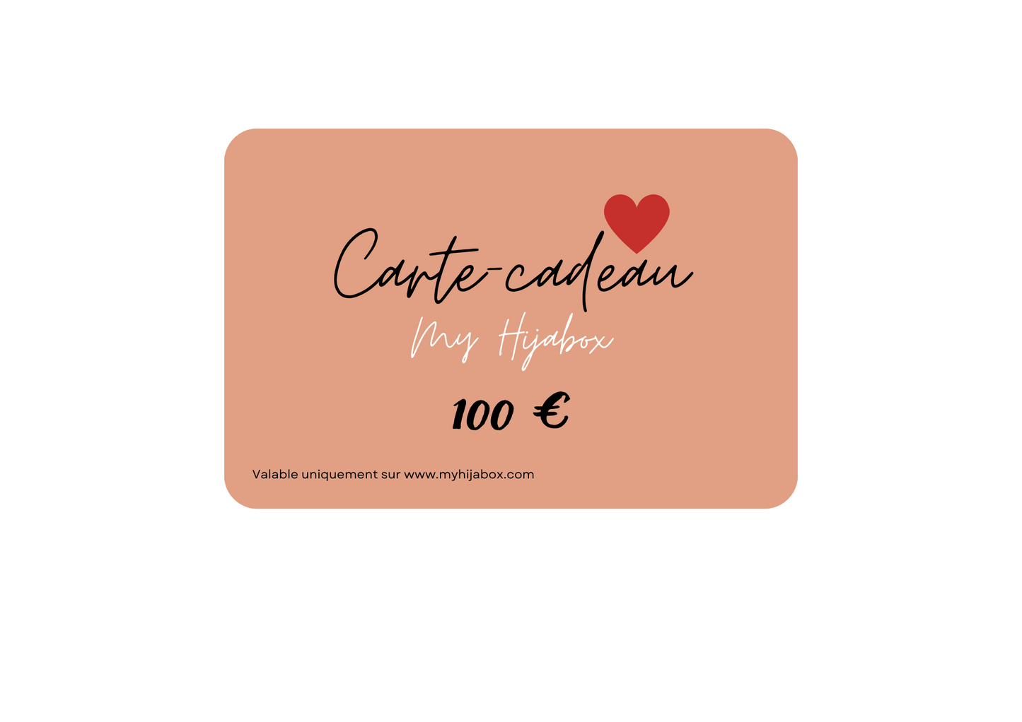 Carte-Cadeau MyHijabox 100€