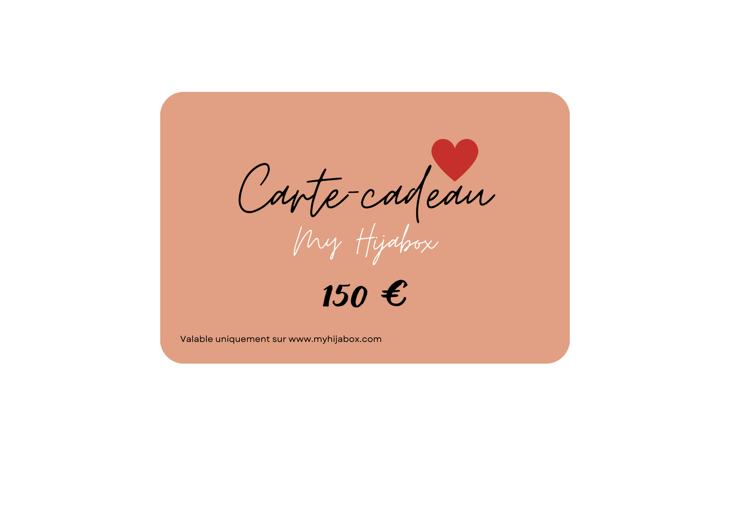 Carte-Cadeau MyHijabox 150€