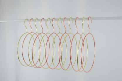 Cintre Hijab rond Or x6