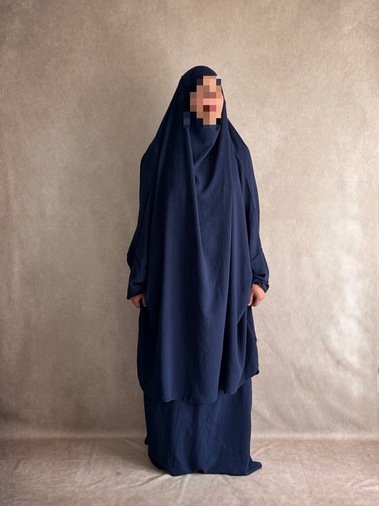 Jilbab Jazz Bleu Nuit