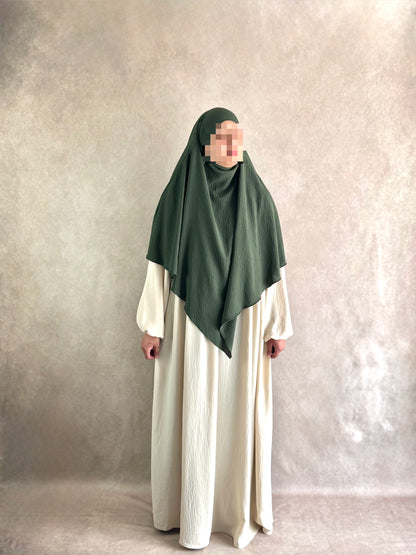 Khimar Jazz Vert Kaki