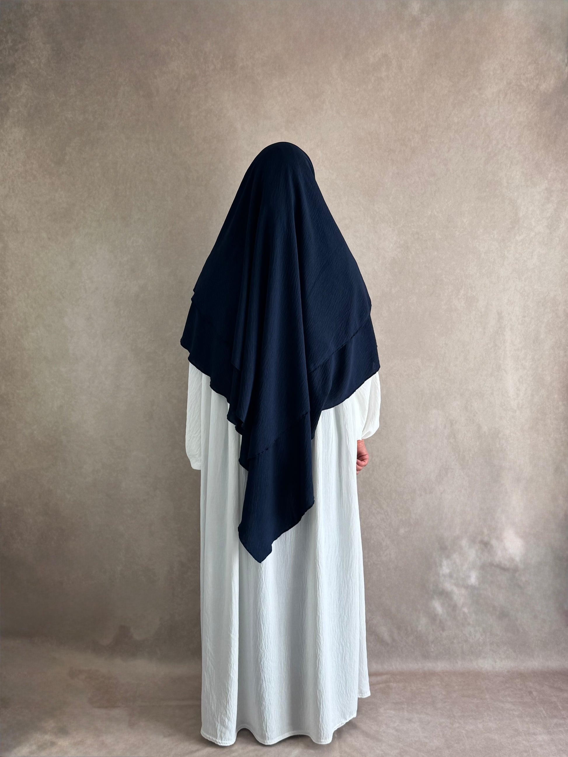 Khimar Jazz 2 Voiles Bleu 
