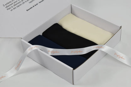 Box Hijabs Mousseline x3 Basic